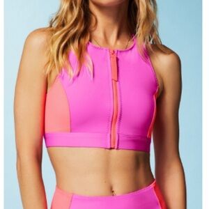 Fabletics Pink and Orange Bikini